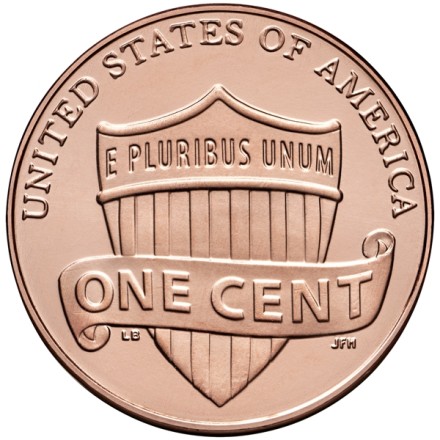 США 1 цент 2013 г