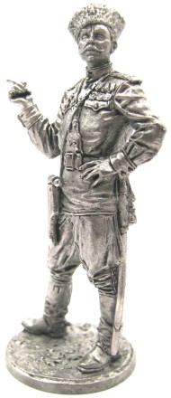 Гвардии полковник казачьих кавалерийских частей, 1943-45 гг. СССР / оловянный солдатик