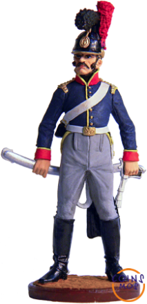 Рядовой 6-го кавалерийского полка. Португалия, 1806-10 гг. Цветной