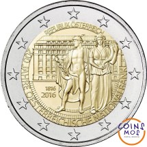 Австрия 2 евро 2016 г  200-летие Австрийского национального банка