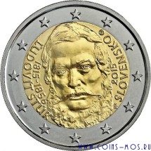 Словакия 2 евро 2015 Людовит Штур       