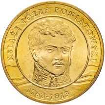 Польша 2 злотых 2013 Князь Юзеф Понятовский  UNC / монета оптом