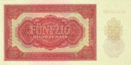 Германия (ГДР) 50 марок 1955 UNC