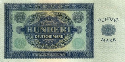 Германия (ГДР) 100 марок 1948 UNC