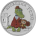 25 рублей 2020 /монета Крокодил Гена /Советская (Российская) мультипликация /цветная в блистере