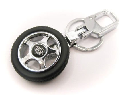 Брелок автомобильный, Колесо KIA/брелок для авто/брелок для ключей женский/брелок для ключей мужской/брелок для ключей автомобиля