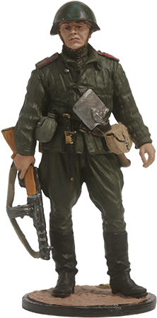 Солдатик Старший сержант пехоты Красной армии, 1943-45 гг. цв.