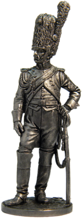 Гренадер полка Конных гренадеров Императорской гвардии. Франция, 1807-14 гг. (75мм)