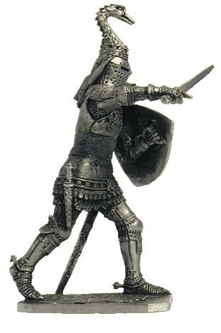 Солдатик Томас де Бошам, граф Уорвик. Англия, 14 век