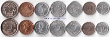 Пакистан  Набор из 7 монет 1976 - 2012 гг.