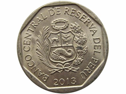 Перу 1 соль 2013 г Тунанмарка       