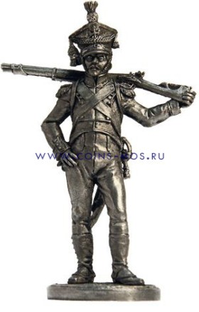 Солдатик  Вольтижёр 8-го пехотного полка. Польша, 1808-10 гг.