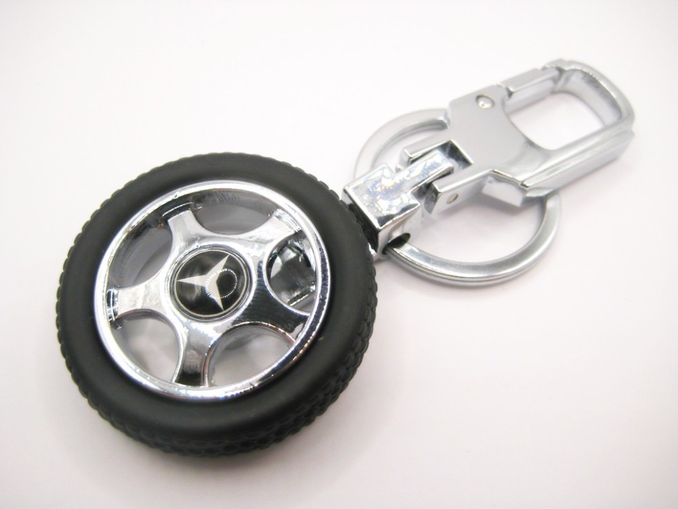 Брелок автомобильный, Колесо Mercedes/брелок для авто/брелок для ключей женский/брелок для ключей мужской/брелок для ключей автомобиля     