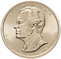 США Ричард Никсон 1 доллар 2016 г   P