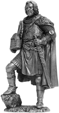 Тевтонский рыцарь, 14 век (90мм)