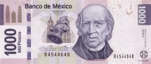 Мексика 1000 песо 2013 г.  Университет Гуанахуато  UNC 