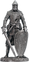 Воин старшей дружины белозерских князей, 14 век (90мм)