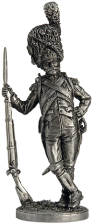 Солдатик Рядовой полка пеших гренадер Императорской Гвардии, Франция 1804-15 г.