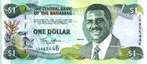 Багамские острова 1 доллар 2001 г Оркестр полиции   UNC  