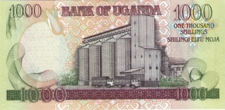 Уганда 1000 шиллингов 1998   UNC    