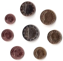 Люксембург  Годовой набор  из 8 евро - монет 2021 г.       