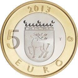 Финляндия 5 евро 2013 Маяк на острове Сельскер UNC / коллекционная монета