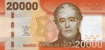 Чили 20000 песо 2013 г «Памятник-заповедник Салар-де-Сурире» UNC 