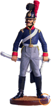 Рядовой 6-го кавалерийского полка. Португалия, 1806-10 гг. Цветной          