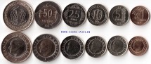Турция Набор из 6 монет 2012-14 г