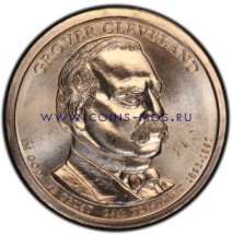 США Гровер Кливленд (второй срок)   1 доллар 2012 г.