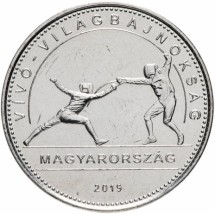 Венгрия 50 форинтов 2019   Фехтование