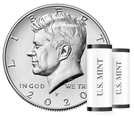 США Кеннеди 1/2 доллара 2020 г D
