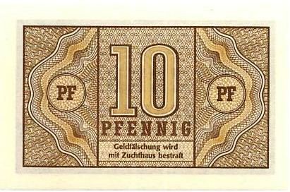 Германия (ФРГ) 10 пфеннингов 1967 г. UNC