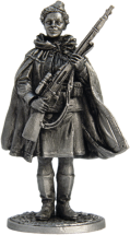 Солдатик Снайпер 528-го стрелкового полка Наталья Ковшова, 1942 год. СССР