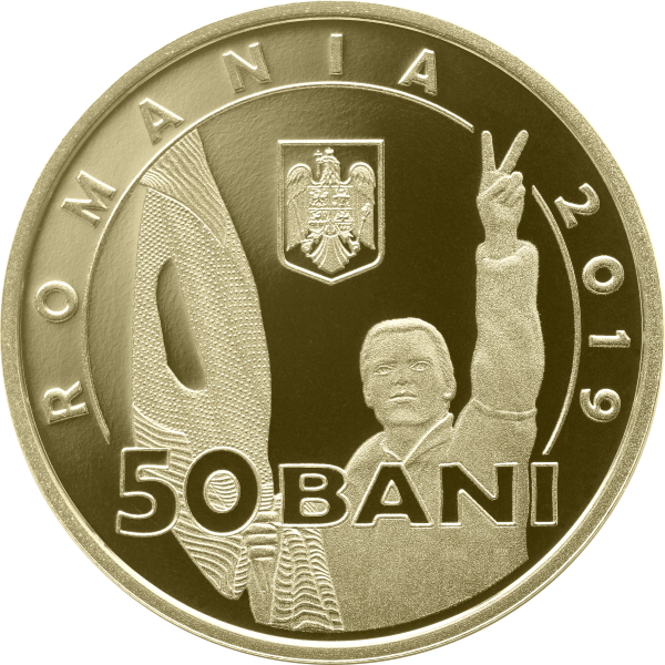 Румыния 50 бани 2019 Румынская революция  
