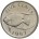 Бермудские острова (Бермуды) 5 центов 1997 г. Рыба ангел