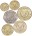 Кипр Набор из 6 монет 2004 г.