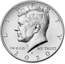 США Кеннеди 1/2 доллара  2020 г  P  