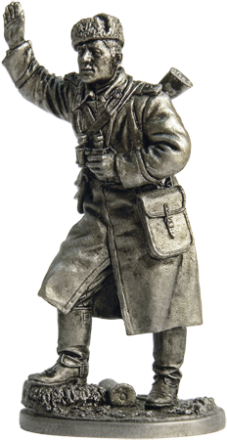 Солдатик Старший сержант - артиллерист, командир орудия, 1943-45 гг. СССР