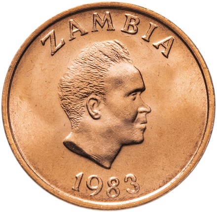 Замбия 1 нгве 1983 г.  Трубкозуб