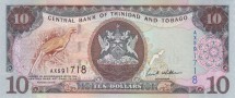 Тринидад и Тобаго 10 долларов 2006   Птица Кокорико UNC  