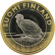 Финляндия 5 евро 2014 Орлан-белохвост / Животные провинций 