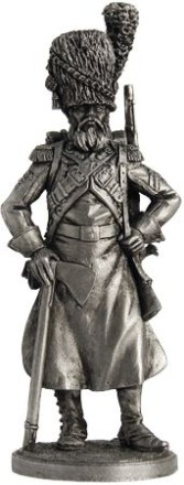 Сапёр пеших гренадер Имп. Гвардии. Франция, 1808-12 гг. (75мм)