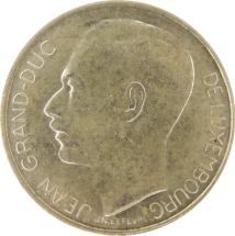Люксембург 100 франков 1964 / Великий Герцог Жан  Серебро!