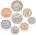 Фолклендские острова Набор из 8 монет 2004-2011 г Животные