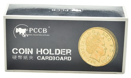 Холдер для монет 23 мм под скрепку (50 шт) PCCB 