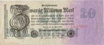 Германия 20 миллионов марок 1923 г 