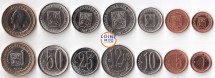 Венесуэла Набор из 7 монет 2007 - 2009 г.  