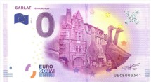 0 евро 2017 Сарла-ла-Канеда  Гуси  UNC / памятная купюра           