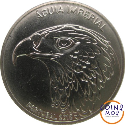 Португалия 5 евро 2018 Имперский орёл